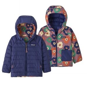 Patagonia Baby Reversible Down Sweater Hoody 4T